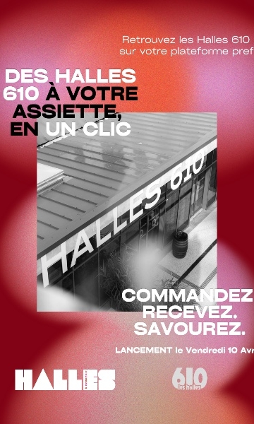 🍔 Tous les restaurants des Halles… livrés chez vous